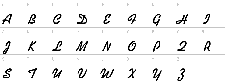 Uppercase characters