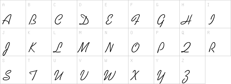 Uppercase characters