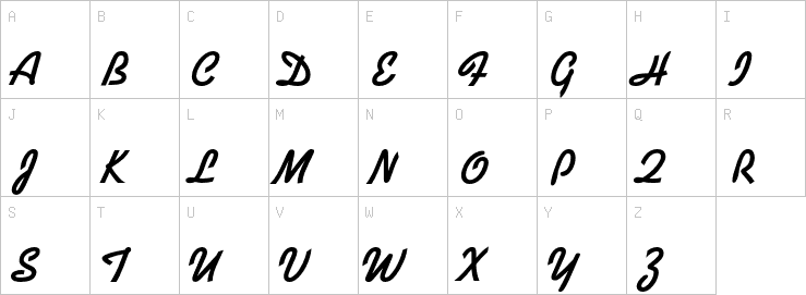 Uppercase characters