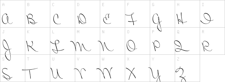 Uppercase characters