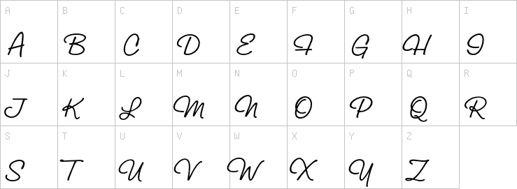 Uppercase characters