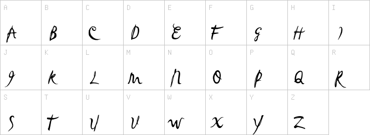 Uppercase characters