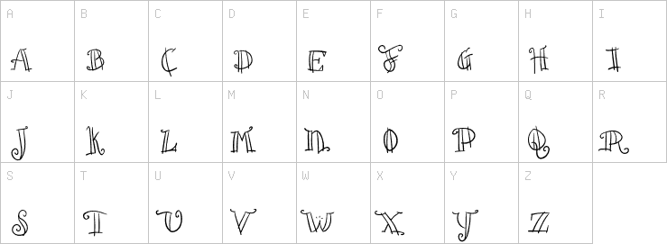 Uppercase characters