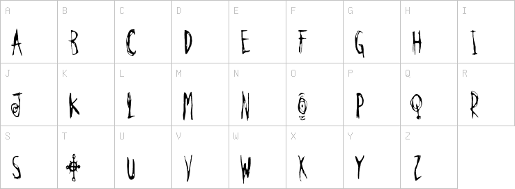 Uppercase characters