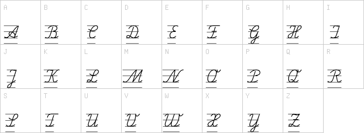 Uppercase characters