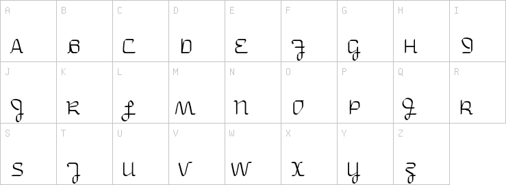 Uppercase characters