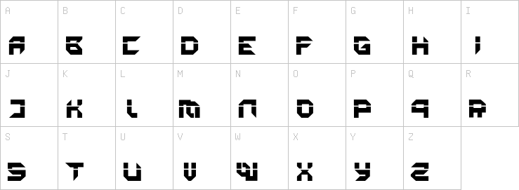 Uppercase characters