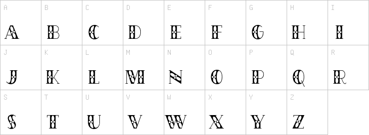 Uppercase characters