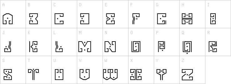 Uppercase characters