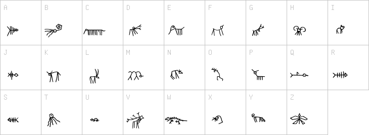 Uppercase characters