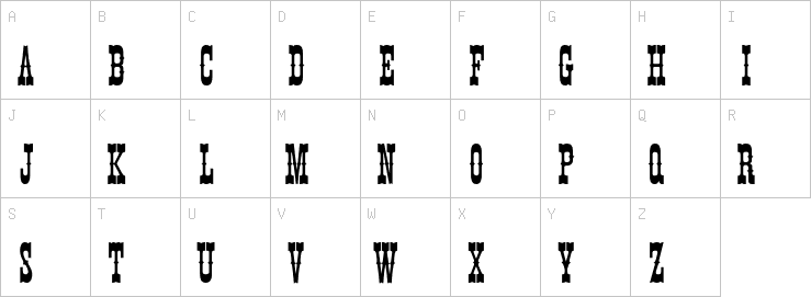 Uppercase characters