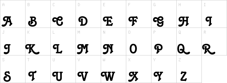 Uppercase characters