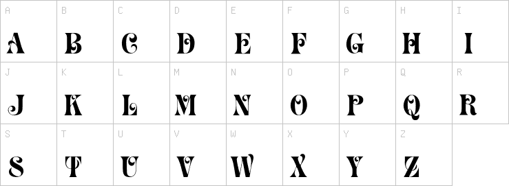 Uppercase characters