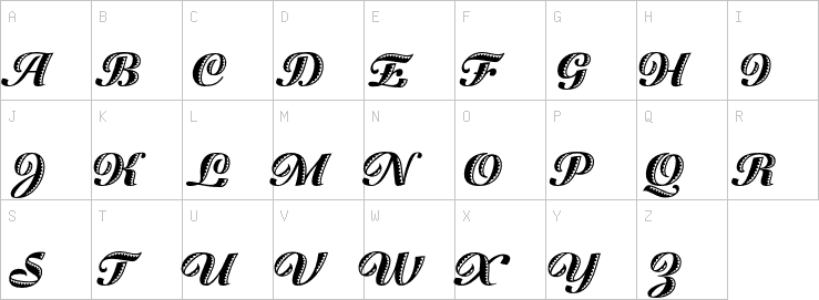 Uppercase characters