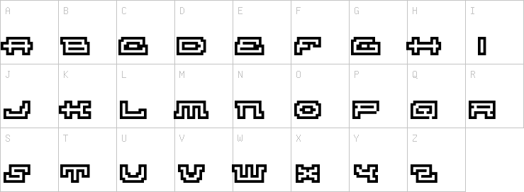 Uppercase characters