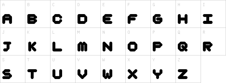 Uppercase characters