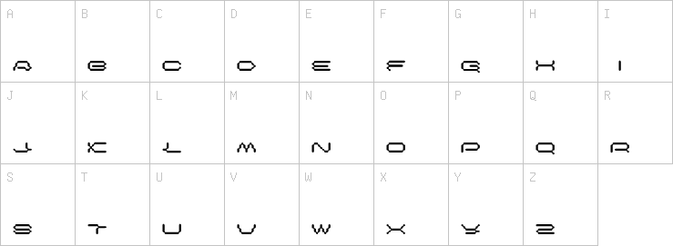 Uppercase characters