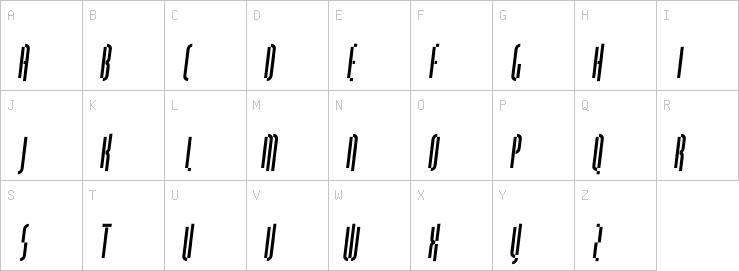 Uppercase characters