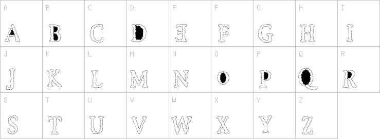 Uppercase characters