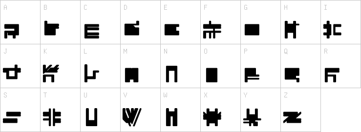 Uppercase characters