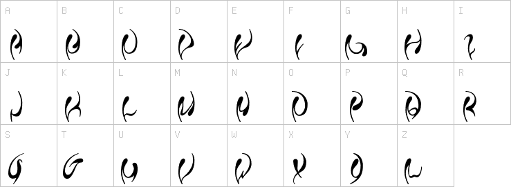 Uppercase characters