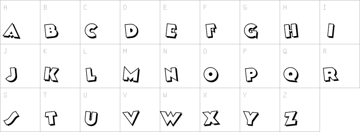 Uppercase characters