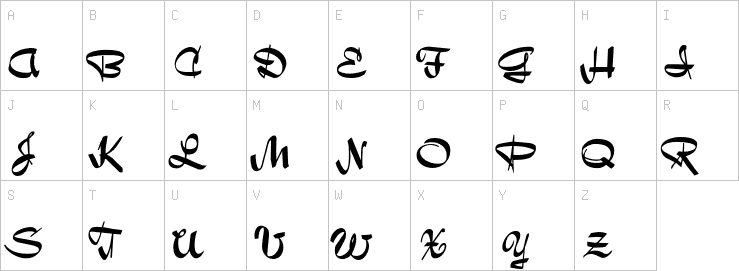 Uppercase characters