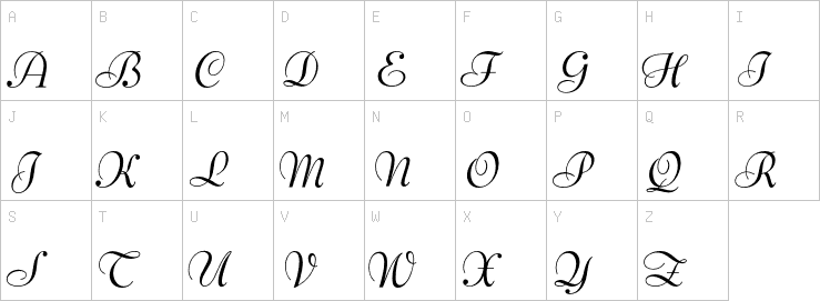 Uppercase characters