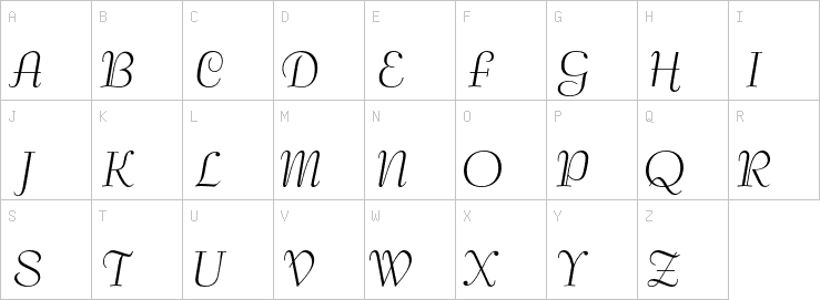 Uppercase characters