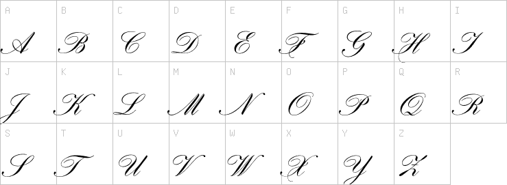 Uppercase characters