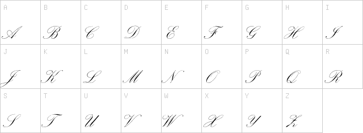 Uppercase characters