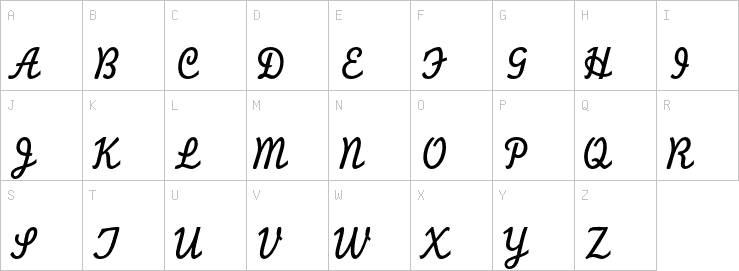 Uppercase characters