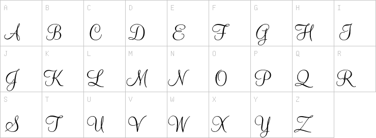 Uppercase characters