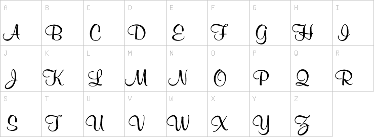 Uppercase characters