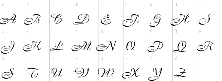 Uppercase characters