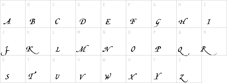 Uppercase characters