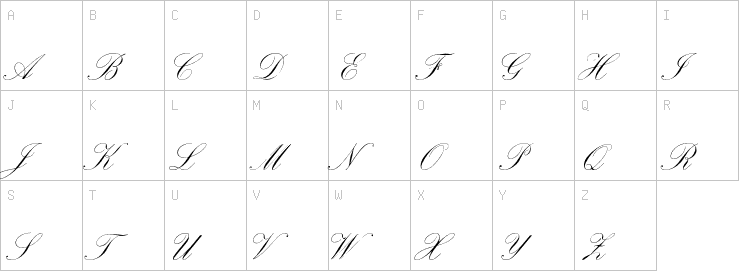 Uppercase characters