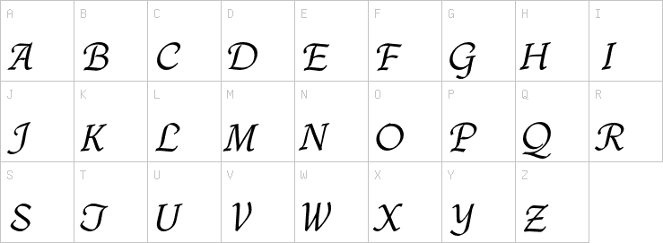 Uppercase characters