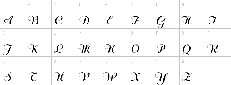 Uppercase characters