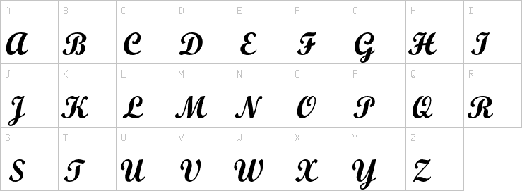 Uppercase characters