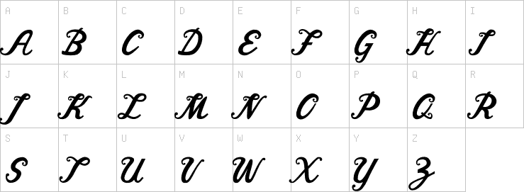 Uppercase characters