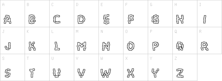 Uppercase characters