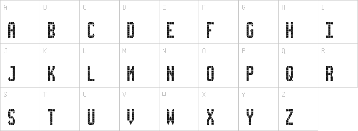 Uppercase characters