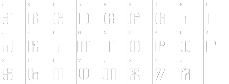 Uppercase characters