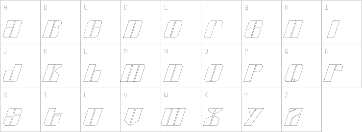 Uppercase characters