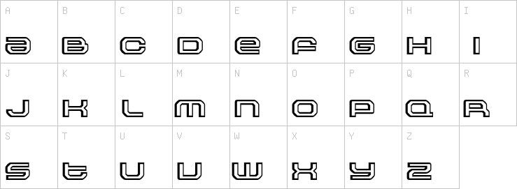 Uppercase characters