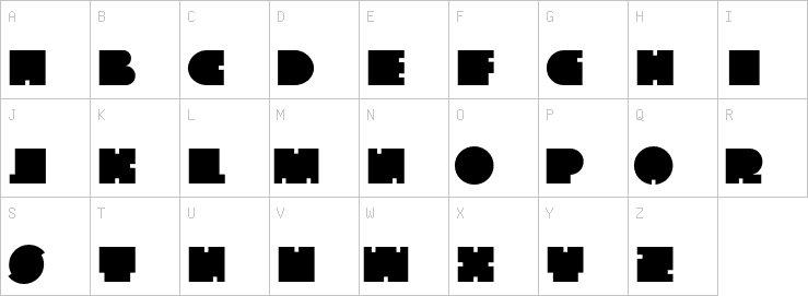 Uppercase characters