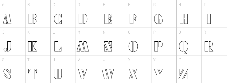 Uppercase characters