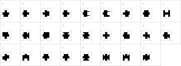 Uppercase characters