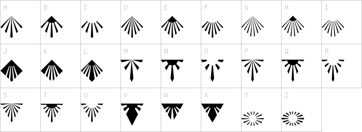 Uppercase characters